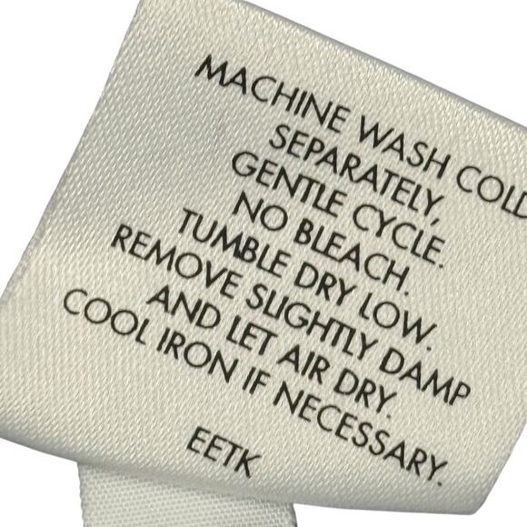 Eileen Fisher Stretch Knit Crepe Stretch Pull On Elastic Waist Black Pants sz L - Picture 14 of 16